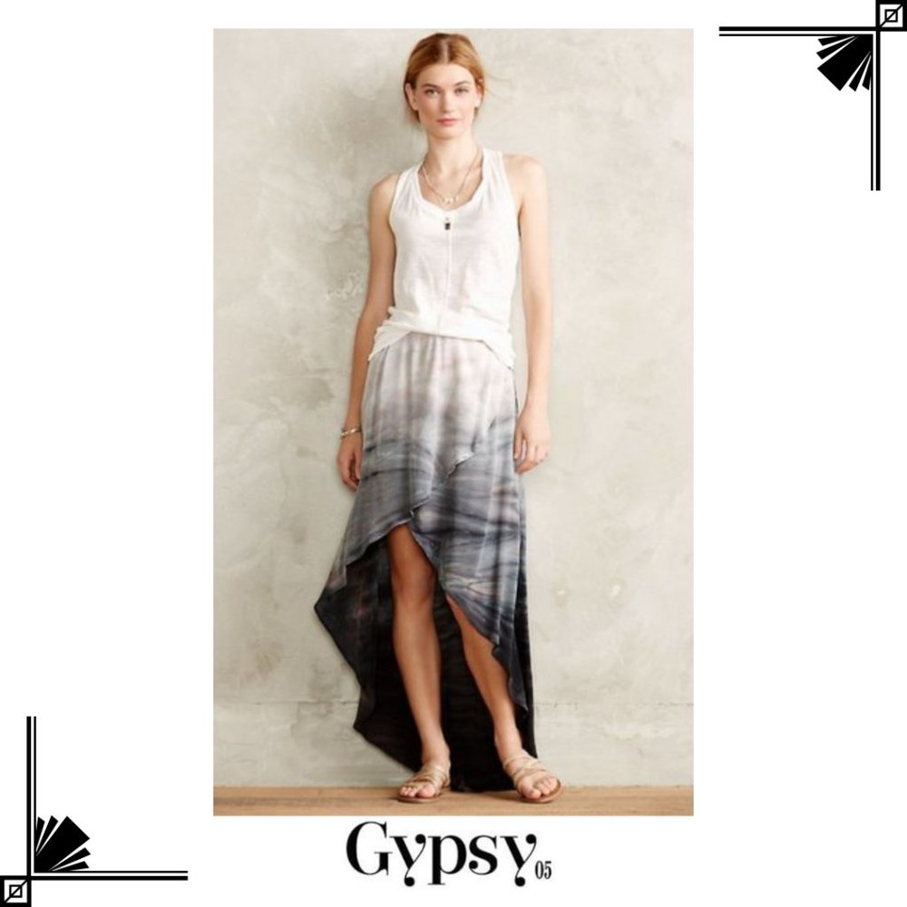 Gypsy 05 Silk Seascape Maxi Skirt